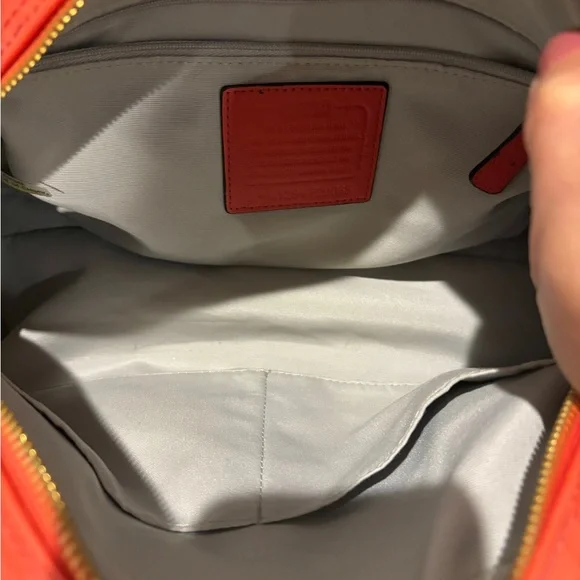 Coach Peyton Embossed Patent Leather Satchel - Picture 15 of 17